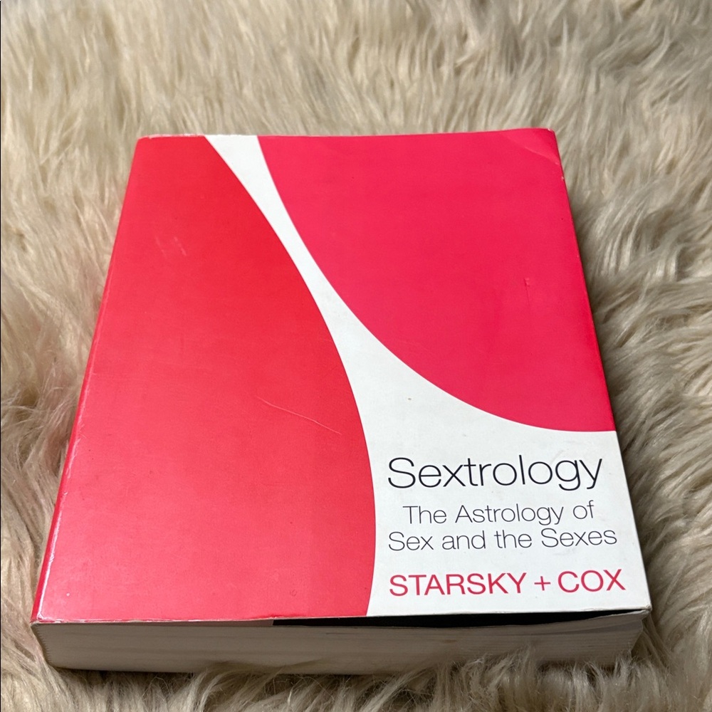 Sextrology Book with Red and White Cover